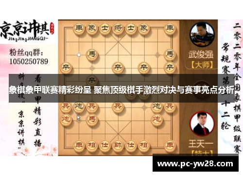 象棋象甲联赛精彩纷呈 聚焦顶级棋手激烈对决与赛事亮点分析